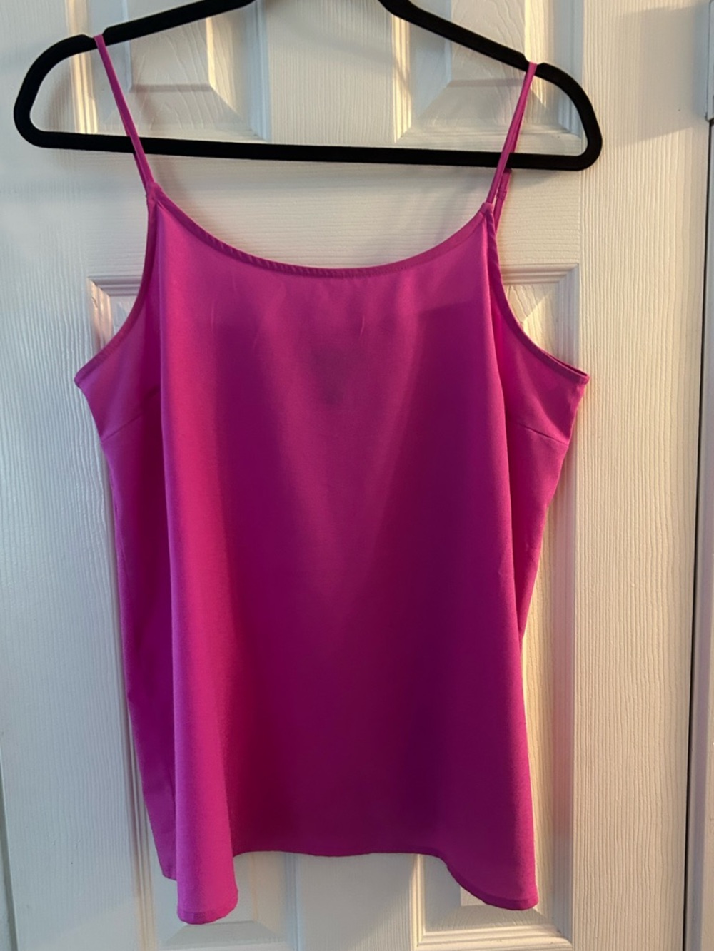 Gap Medium Women's Hot Pink Spaghetti Strap Cami Top, NWOT